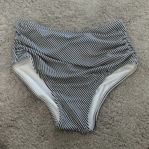 High waisted bikini bottom